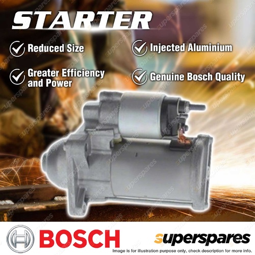 Bosch Starter Motor for Abarth 124 500 595 595C 695 695C 1.4L 2011-ON