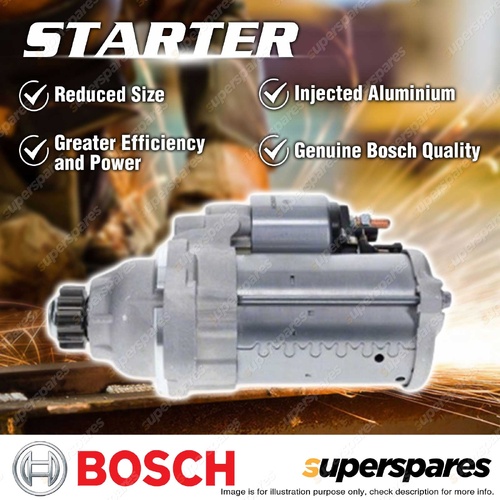 Bosch Starter Motor for Audi A3 8V 1.4L 2.0L CJXB CZCA CJXF CJXD 2014-2020