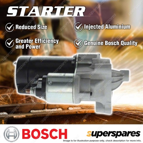 Bosch Starter Motor for Citroen Xsara Picasso 2.0L EW10J4 I4 16V 2003-2006