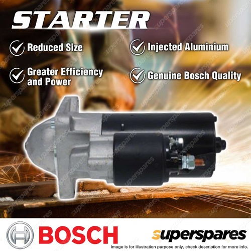 Bosch Starter Motor for Fiat Brava Ritmo 1.4L 1.9L 192B2 192A2 937A5 2007-2010