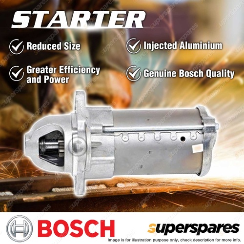 Bosch Starter Motor for Holden Barina TM Cruze JH Trax TJ 1.4L A14NET B14NET