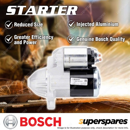 Bosch Starter Motor for Mazda 3 Axela BL BK BM 2 Demi DE DY 1.3L 1.5L 1.6L 07-14