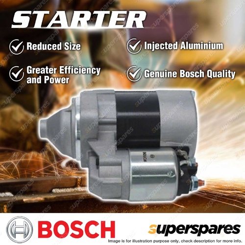 Bosch Starter Motor for Nissan Primera P12 Pulsar N16 Tino V10 1.5L 1.8L 2.0L