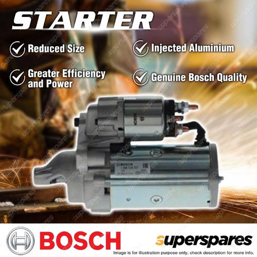 Bosch Starter Motor for Peugeot 207 3008 307 308 5008 508 Exper Partner 1.6L