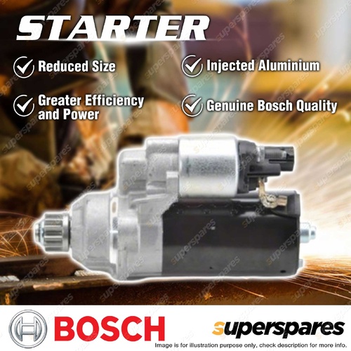 Bosch Starter Motor for Volkswagen Golf 77 99 TSI MK6 Passat B7 Polo 6R