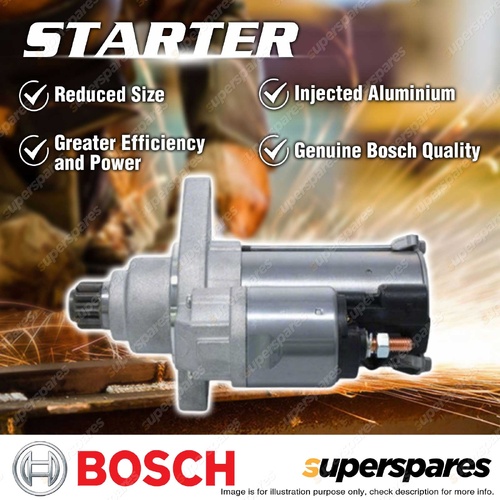 Bosch Starter Motor for VW Golf 90 118 MK5 MK6 Jetta Passat Polo Scirocco Touran
