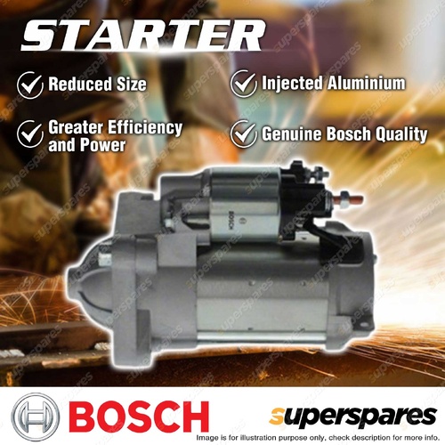 Bosch Starter Motor for Volvo S60 S90 V40 V60 XC40 XC60 XC90 T4 T5 P3 1.5L 2.0L
