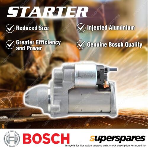Bosch Starter Motor for Fiat Panda 150 1.3 D Multijet FWD Hatchback 02/2012-On
