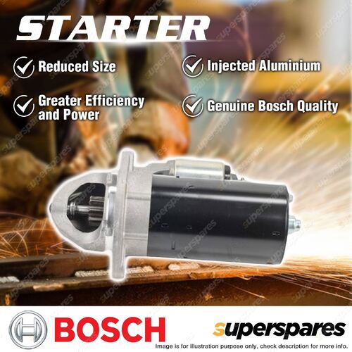 Bosch Starter Motor for John Deere Series 4000 4520 4720 4024TL 01/2009-On