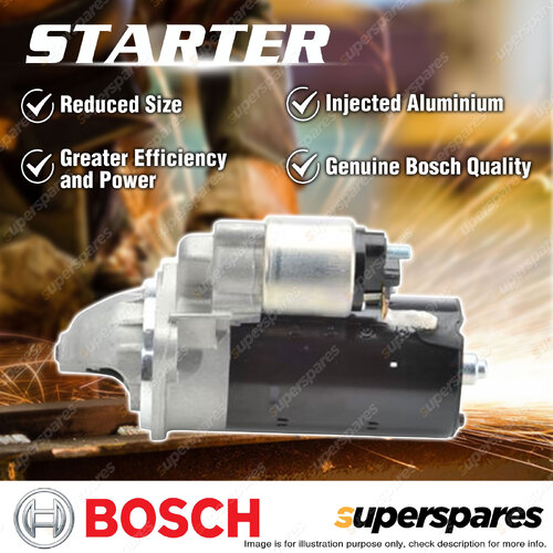 Bosch Starter Motor - 12V 2kW Clockwise rotation Pinion Home Position 16mm