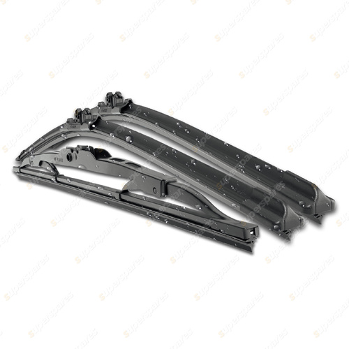 Bosch Wiper Blade Set for MG ZS 1.5L NSE I4 16v DOHC VVT 84kW FWD 11/17-12/24