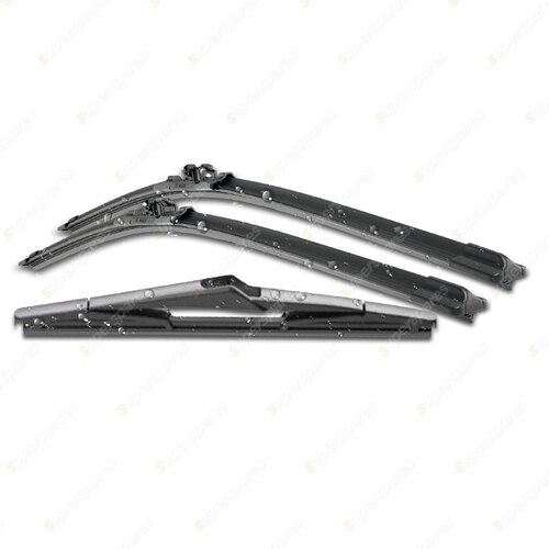 Bosch Aerotwin Plus Wiper Blade Set for Ford Focus DY BK BM 10/2014-Onward