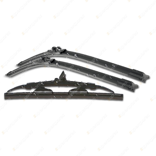 Bosch Aerotwin Retrofit Wiper Blade Set for Toyota Landcruiser Prado J12 02-09