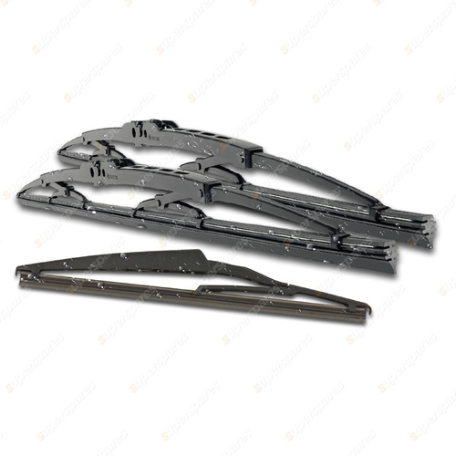 Bosch Wiper Blade Set for Nissan Micra K12 1.2L 1.4L 01/2004-10/2010 530/450mm