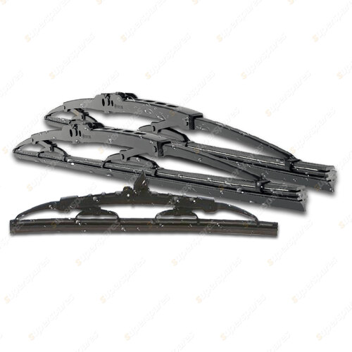 Bosch Wiper Blade Set for Toyota Landcruiser Prado J12 9/2002-8/2009