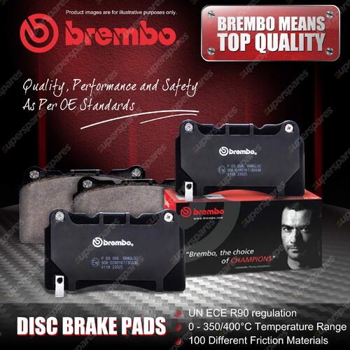 4pcs Rear Brembo Disc Brake Pads for Subaru Legacy BN BS Outback WRX GJ