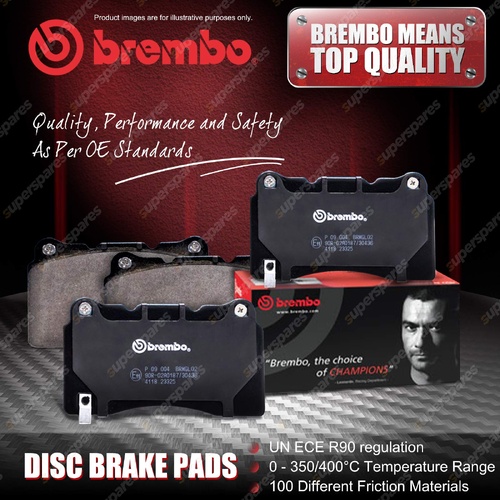 4pcs Front Brembo Disc Brake Pads for Toyota Auris Mirai Harrier Prius Verso