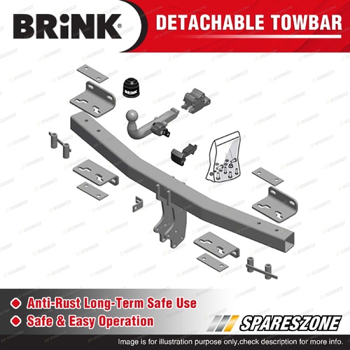 Brink Detachable Towbar for Audi Q7 4M 4MB 4MG 4MQ 3.0L 4.0L Wagon SUV 2015-On