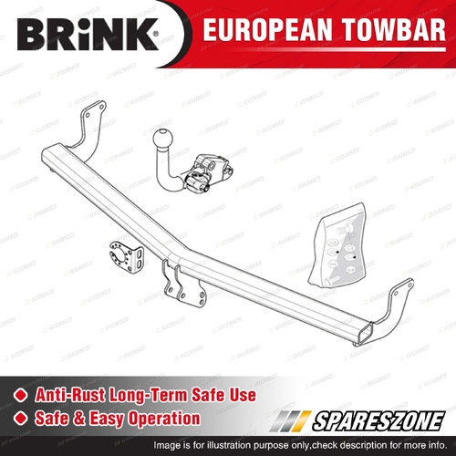 Brink European Towbar for Citroen C3 SC SX 1.2L 1.4L 1.6L 11/2009-On
