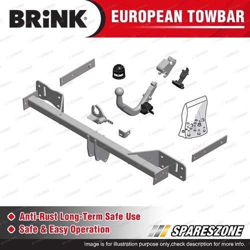 Brink European Towbar for Mercedes Benz B-Class W242 W246 W247 11/2011-12/2018