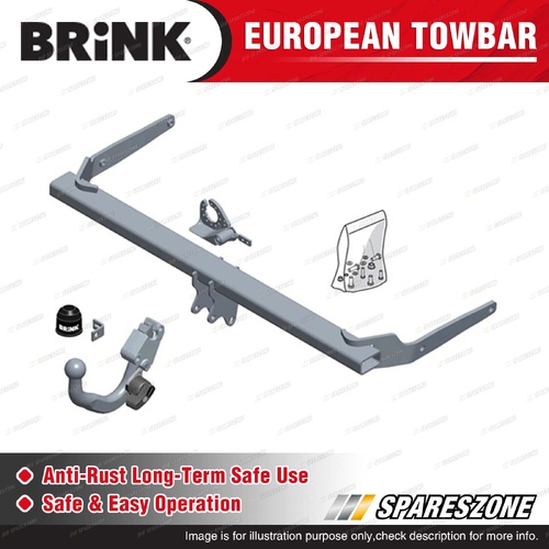 Brink European Towbar for Skoda Superb 3V3 3V5 NP 2.0L TSI TDI FWD 4WD 2015-On