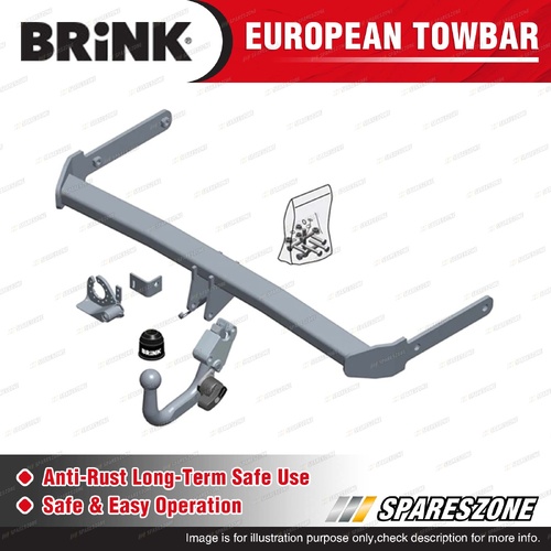 Brink European Towbar for Volkswagen T-Roc A11 D11 1.4L 2.0L Petrol 07/2017-On