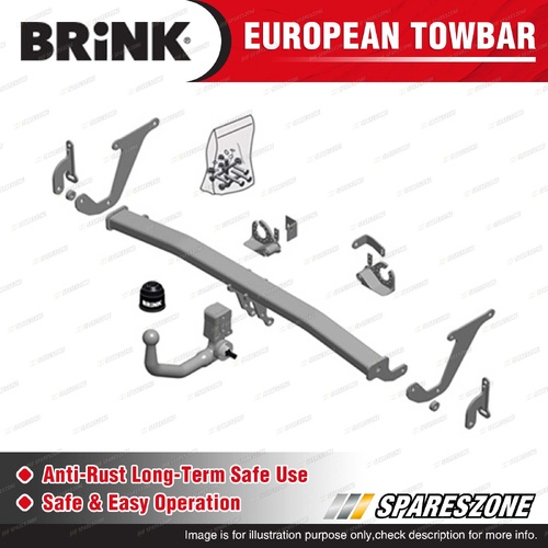 Brink European Towbar for Peugeot 3008 M M4 MC MJ MR M45GYV M45GYW M45GZW P84