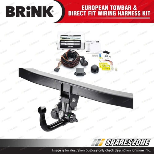 Brink European Towbar & Direct Fit Wiring Harness Kit for Kia EV9 EM16 Electric