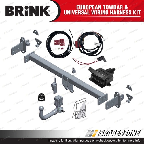 Brink European Towbar & Universal Wiring Kit for Benz GLC-Class C253 X253 X247