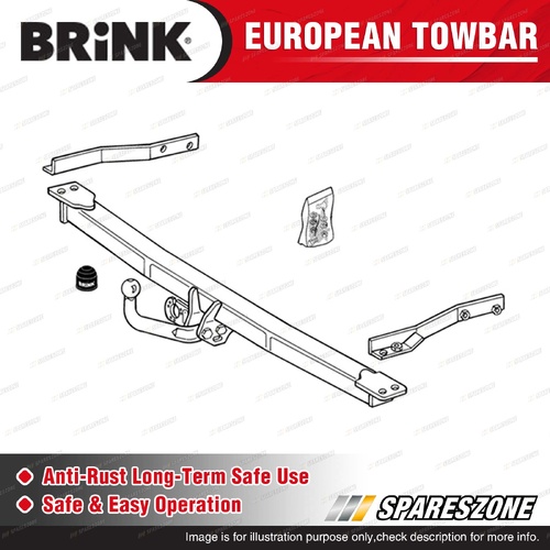Brink European Towbar for Mercedes Benz E-Class 06/1995-08/2002 Electro-Coated