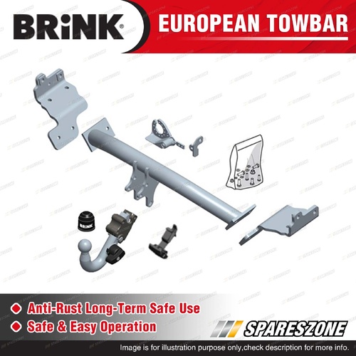 Brink European Towbar for Fiat Freemont 08/2011-12/2016 Euro Diagonal Detach