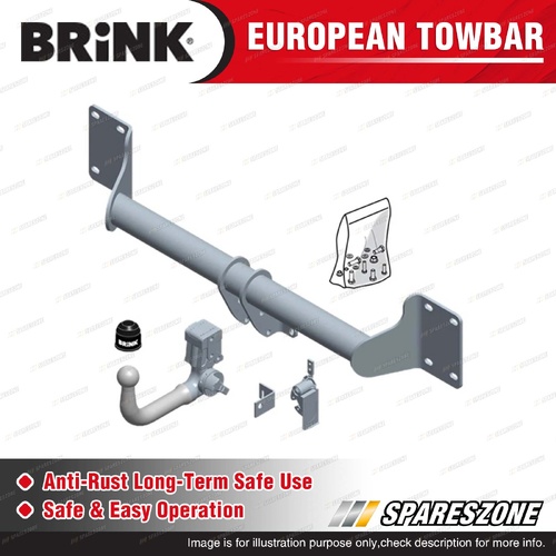Brink European Towbar for BMW X5 X6 10/2006-On Euro Vertical Detach