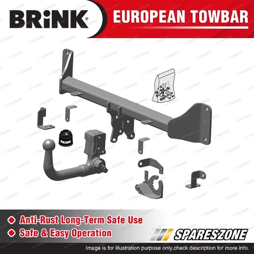 Brink European Towbar for BMW X3 iX3 X4 08/2017-On Euro Vertical Detach