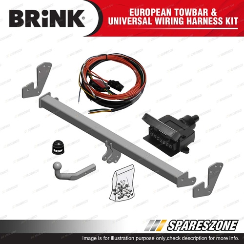 Brink European Towbar & Universal Wiring Harness Kit for Hyundai Kona 17-23