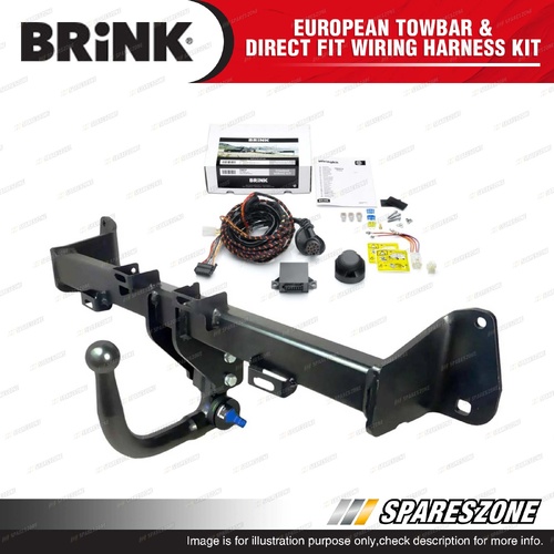 Brink European Towbar & Direct Fit Wiring Harness Kit for Tesla Model 3 5YJ3