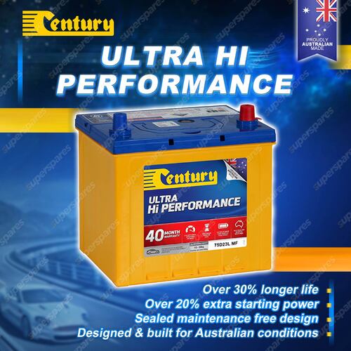 Century Ultra Hi Performance Battery for Renault 10 15 16 17 18 8 Fuego Virage