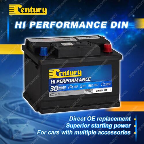 Century Hi Performance Din Battery for Jaguar Xj 12 HE Sovereign V12 V12 Xjs