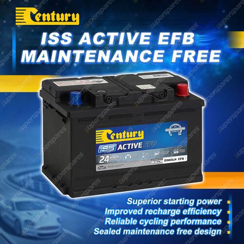 Century ISS Active EFB MF battery for Infiniti Fx 50 Qx70 3.7 AWD Petrol SUV