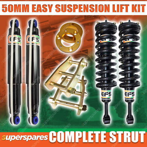 3"75mm Lift Kit EFS Complete Strut Shackle Spacer for Holden Colorado RG 11-13