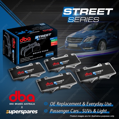 DBA Front Street Series Brake Pads for Lincoln Town 4.9L Petrol 1986-1990