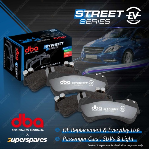DBA Rear Electric Hybrid Disc Brake Pads for Tesla Model 3 Y Length 132.6mm