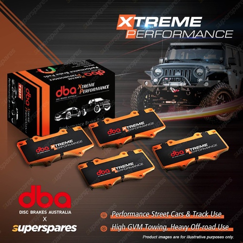 DBA Front Xtreme Performance Brake Pads for Toyota Hilux RN 105 YN LN 106 67.5mm