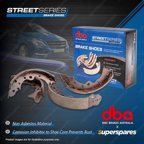 4Pcs DBA Street Series Brake Shoes Set DBAS1384-1 fits Mitsubishi 228.6mm