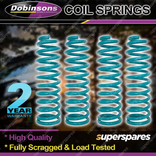 F + R 100mm Lift Dobinsons Soft Option Coil Spring for Jeep Wrangler JK 2007-On