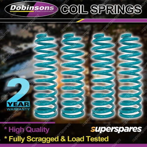 Front + Rear Dobinsons 50mm Coil Springs for Jeep Wrangler JL JLU 4 Door 2018-On