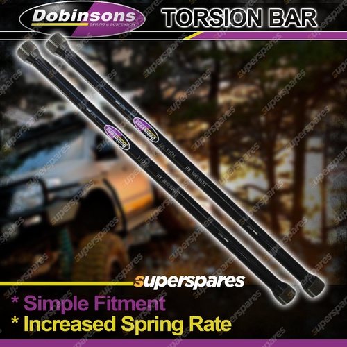 Front Dobinsons Heavy Duty Torsion Bars for Mitsubishi L300 P23 P24 P35 86-94