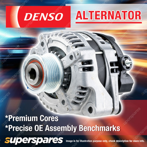 Denso New Alternator 14 Volts 130A - Resistance High Heat OE Assembly Standards