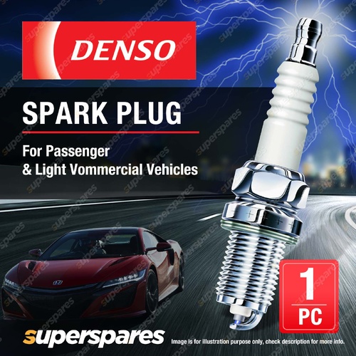 1 x Denso Motorcycle Nickel Spark Plug for Piaggio 250cc X9 250/EVOLUTION