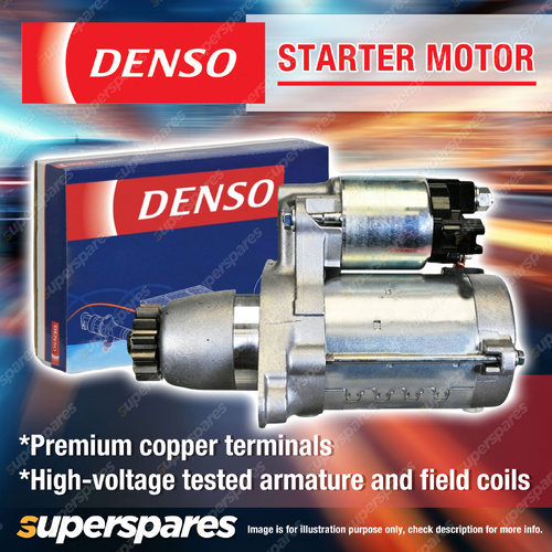 Denso New Starter Motor 12 Volts 1.2KW Number of Teeth 9 228080-0980