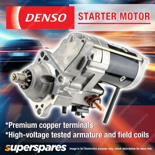 Denso New Starter Motor 12 Volts 4.8KW Number of Teeth 11 - Reliable Performance